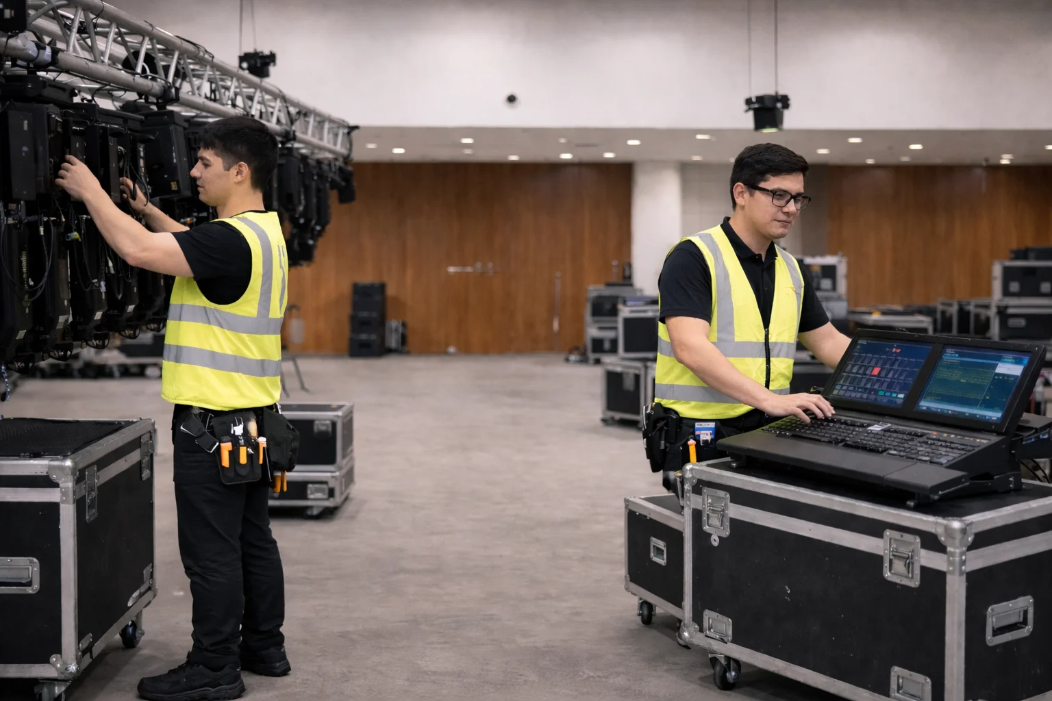 Logística y montaje de eventos